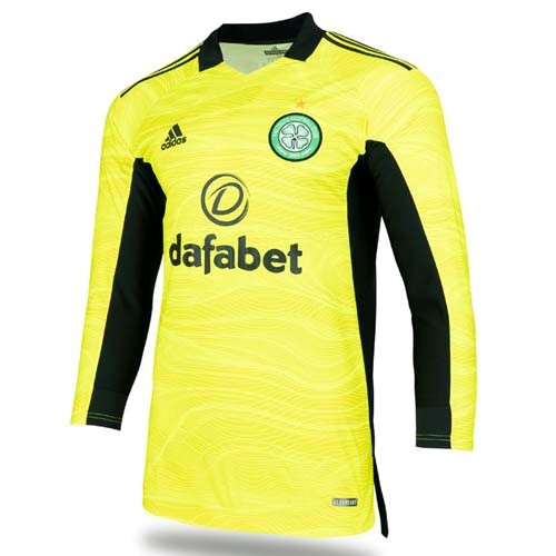 Heimtrikot Thailand Celtic Torwart ML 2021-2022 Günstige Fußballtrikots